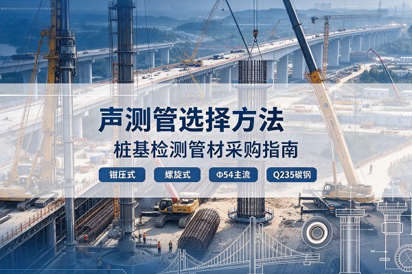 文昌声测管选型标准