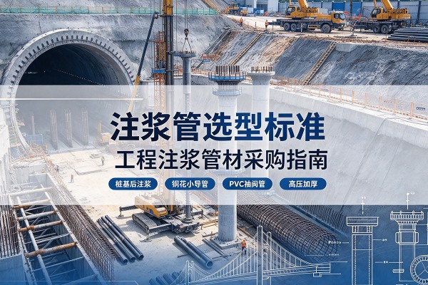 文昌注浆管选型标准